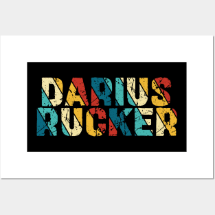 Retro Color - Darius Rucker Posters and Art